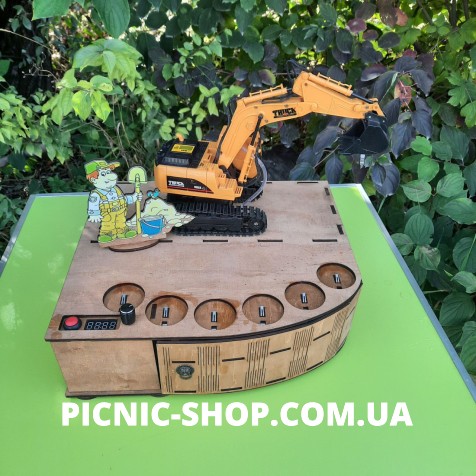Наливатор Екскаватор на 6 чарок