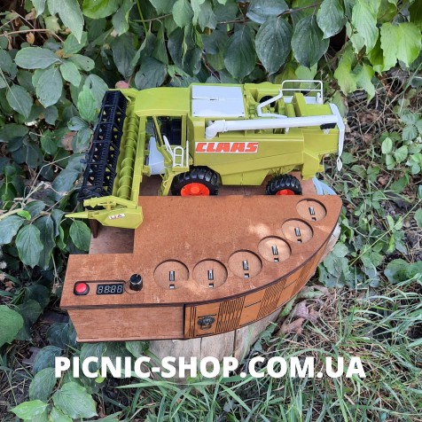 Наливатор "Комбайнер" GREEN-MAXI под 6 рюмок Наливатор "Комбайнер" GREEN-MAXI под 6 рюмок