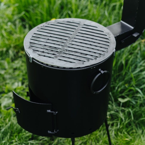 Печь под казан "Универсал" с дымоходом